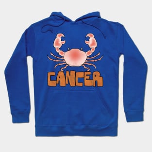 Front and Back Cancer Crab Hoodie